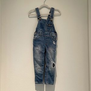 Zara Girls Denim Overalls